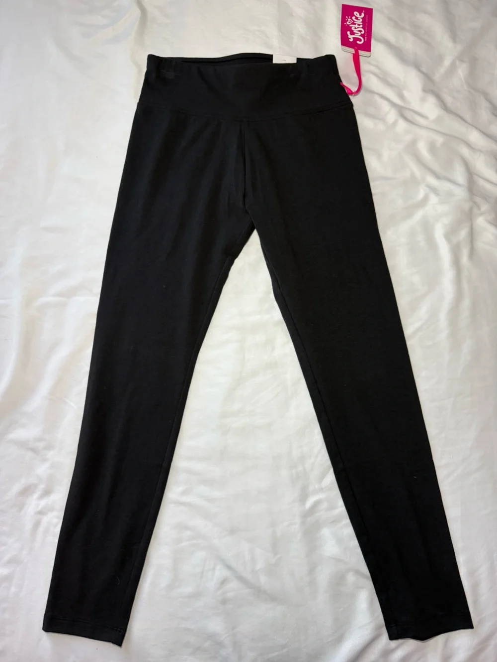 Justice Black Girls' Stretch Leggings